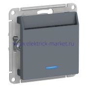 Systeme Electric AtlasDesign Грифель Переключатель карточный с задержкой времени, механизм ATN000767