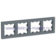 Systeme Electric AtlasDesign Грифель Рамка 4-ая, универсальная ATN000704