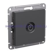 Systeme Electric AtlasDesign Базальт Розетка TV коннектор, механизм ATN001493