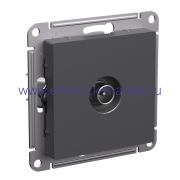 Systeme Electric AtlasDesign Базальт Розетка TV оконечная 1DB, механизм ATN001491