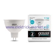 Gauss Лампа Elementary MR16 11W 850lm 4100K GU5.3 LED