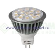 Gauss Лампа LED MR16 GU5.3 4W 220V 2700К
