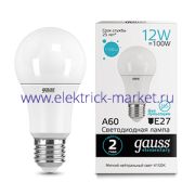 Gauss Лампа Elementary A60 12W 1150lm 4100K E27 LED
