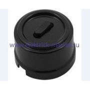 BIRONI Лизетта Пластик Черный Выключатель проходной 1-кл (клавишный) B1-221-23