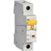 IEK KARAT Автоматический выключатель ВА47-60МА без тепл. расцеп. 1P 6А 6кА D