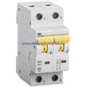 IEK KARAT Автоматический выключатель ВА47-60M 2Р 63А 6кА B