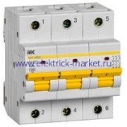 IEK KARAT Выключатель автоматический ВА47-100МА без теплового расцепителя 3P 100А 10кА D