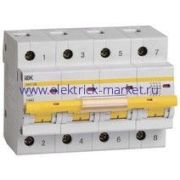 IEK KARAT Автоматический выключатель ВА47-100 4Р 16А 10кА х-ка D