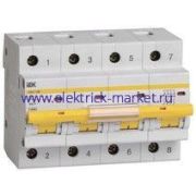 IEK KARAT Автоматический выключатель ВА47-100 4Р 50А 10кА х-ка D