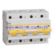 IEK KARAT Автоматический выключатель ВА47-100 4P 6А 10кА х-ка C