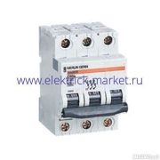 MERLIN GERIN Автоматический выключатель  Multi 9 C60A 3П 16A B