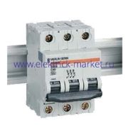 MERLIN GERIN автоматический выключатель Multi 9 C60A, 3P, 10A (B), 4.5kA