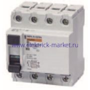 MERLIN GERIN Multi 9 Выключатель дифференциального тока (УЗО) 4п 63А 30мА 6кА RCCB АС