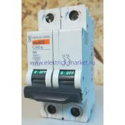 MERLIN GERIN Выключатель автоматический двухполюсный 6А B С60А 4,5кА