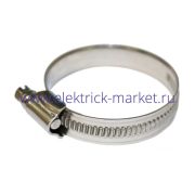 Хомут 240-260 червячный из нержавеющей стали 10 мм