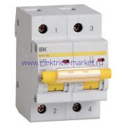 IEK KARAT Авт. выкл.ВА47-100 2Р 40А 10кА х-ка D