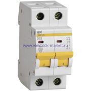 IEK KARAT Автоматический выключатель ВА47-29 2Р 63А 4,5кА х-ка D