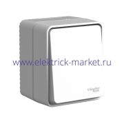 Systeme Electric AtlasDesign Profi54 Наруж Серый Переключатель 1-клавишный 10 АХ ATN543061