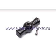 BIRONI Ручка для выключателя, керамика, цвет черный