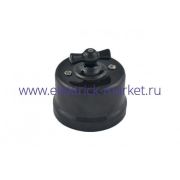 BIRONI Лизетта Керамика Черный Выключатель 1-кл