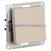 Systeme Electric AtlasDesign Песочный Выключатель 1-клавишный 2-полюсный, 10А, механизм ATN001221