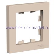Systeme Electric AtlasDesign Песочный Рамка 1-ая ATN001201