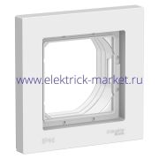 Systeme Electric AtlasDesign Aqua Бел Рамка 1-ая IP44 ATN440101