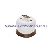 BIRONI Фаберже Керамика Перламутр Выключатель 2-кл
