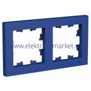 Systeme Electric AtlasDesign Аквамарин Рамка 2-ая, универсальная ATN001102