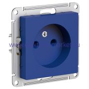Systeme Electric AtlasDesign Аквамарин Розетка б/з без шторок, 16А, механизм ATN001141