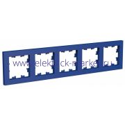 Systeme Electric AtlasDesign Аквамарин Рамка 5-ая, универсальная ATN001105