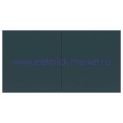 Systeme Electric AtlasDesign Изумруд Розетка с/з двойная, со шторками, с крышкой, 16А, в сборе ATN000828