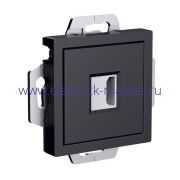 Systeme Electric AtlasDesign Карбон Розетка HDMI, механизм ATN001080