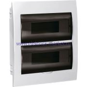IEK GENERICA Корпус пластиковый ЩРВ-П-24 черн. прозр. дверь IP41