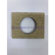 Legrand Celiane Текстиль орнамент Рамка 1 пост (2 модуля) 069411