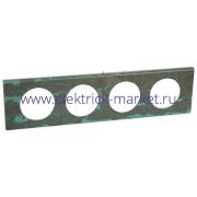 Legrand Celiane2 Платина медь Рамка 4-ая (2+2+2+2 мод) 069274
