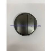 Legrand Celiane Графит Накладка светорегулятора нажимного 064950