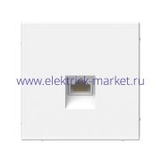 Systeme Electric ArtGallery Белый Розетка компьютерная RJ45, кат. 6A, механизм GAL000186