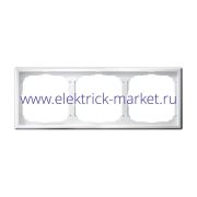 Systeme Electric ArtGallery Белый Рамка 3-ая, универсальная GAL000103
