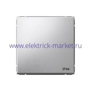 Systeme Electric ArtGallery Алюминий Переключатель 1-клавишный IP44, 10АХ, механизм GAL440361