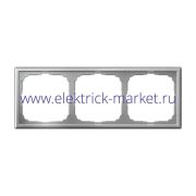 Systeme Electric ArtGallery Алюминий Рамка 3-ая, универсальная GAL000303