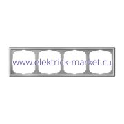 Systeme Electric ArtGallery Алюминий Рамка 4-ая, универсальная GAL000304