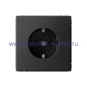 Systeme Electric ArtGallery Базальт Розетка с заземлением, 16А, механизм GAL001443