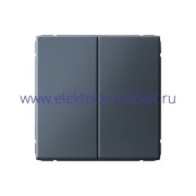 Systeme Electric ArtGallery Грифель Выключатель 2-клавишный кнопочный, сх.2, 10А, механизм GAL000717