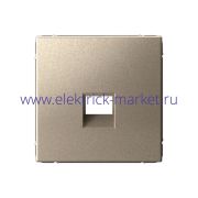 Systeme Electric ArtGallery Шампань Накладка для информационных функций типа Keystone GAL000584