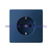 Systeme Electric ArtGallery Аквамарин Розетка с заземлением со шторками, 16А, механизм GAL001145