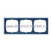 Systeme Electric ArtGallery Аквамарин Рамка 3-ая, универсальная GAL001103