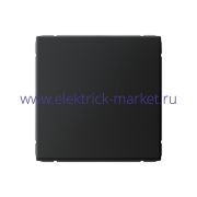Systeme Electric ArtGallery Карбон Выключатель 1-клавишный кнопочный, 10А, механизм GAL001015