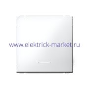 Systeme Electric ArtGallery Лотос Выключатель 1-клавишный с подсветкой, сх.1а, 10АХ, механизм GAL001313