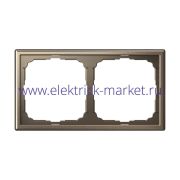 Systeme Electric ArtGallery Мокко Рамка 2-ая, универсальная GAL000602